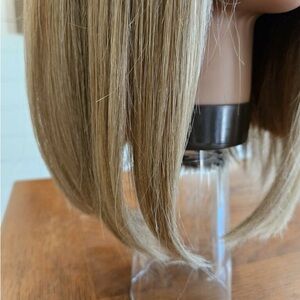 30% Human Hair-Monofilament Lace Top Hair Piece